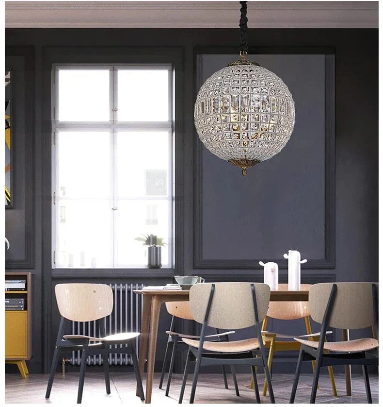 Suspension Boule de Verre