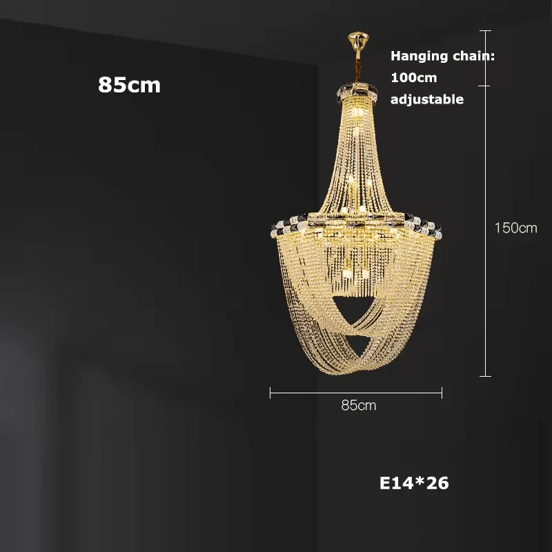 Lustre Pour Plafond Haut
