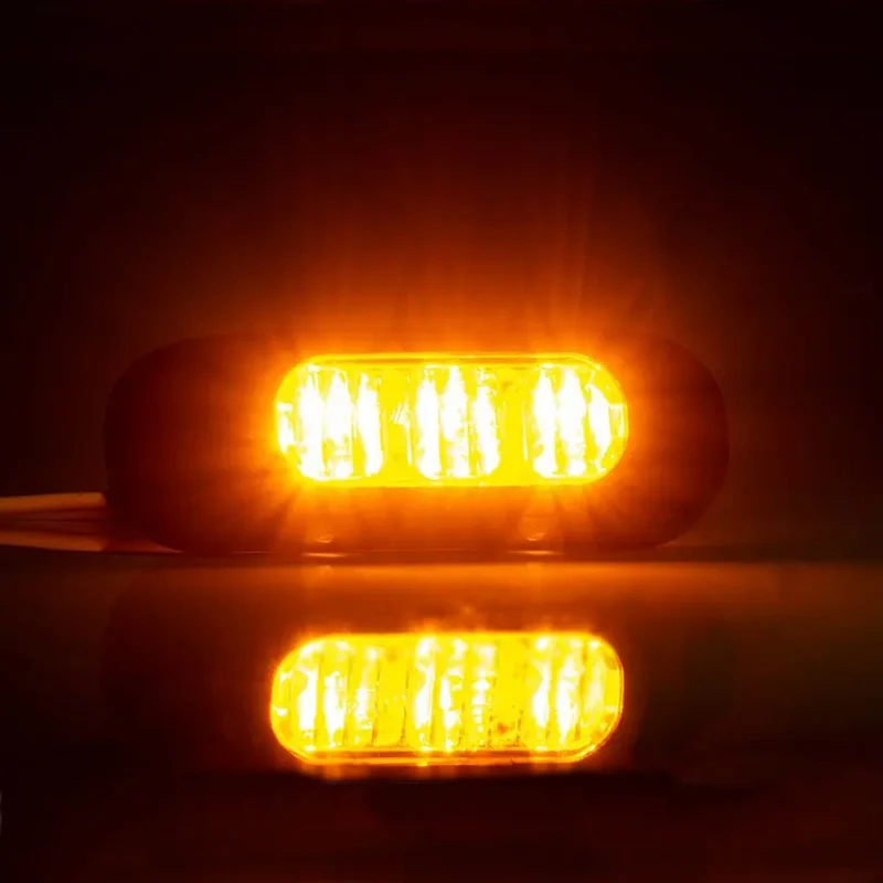 Lumière stroboscopique d'avertissement de danger Fristom Compact / Ambre