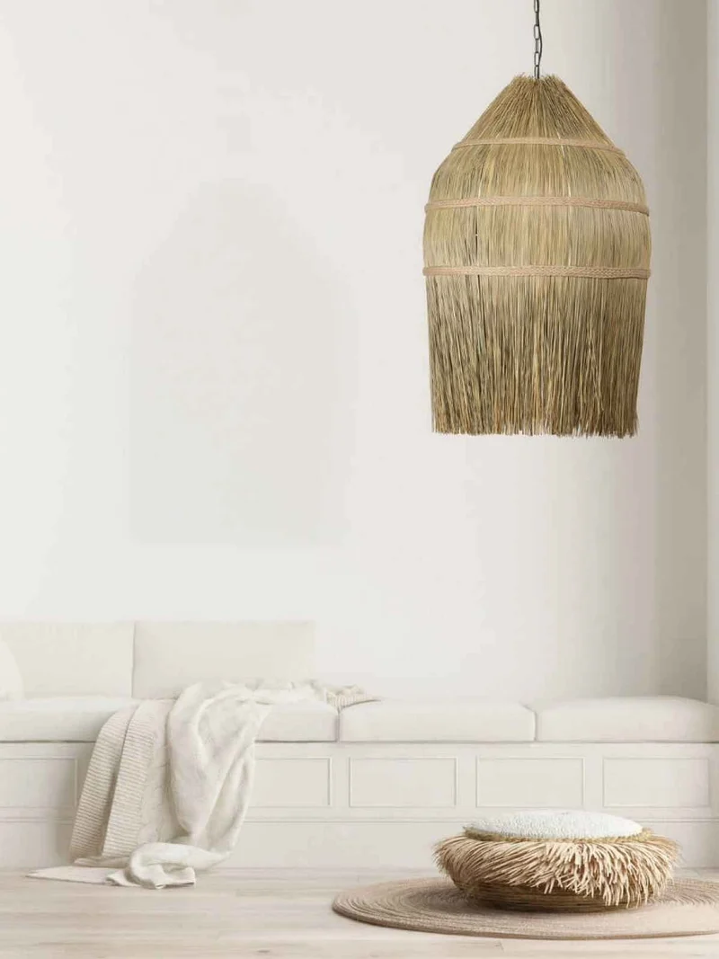 Suspension en paille Zambelis-17129