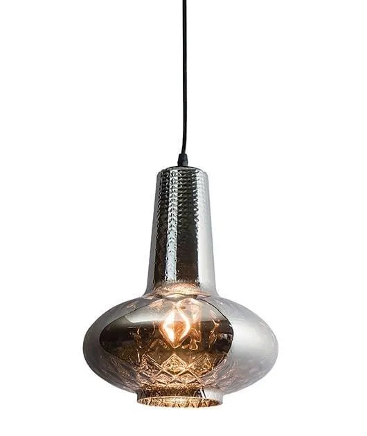 Suspension verre chrome Zambelis-17053