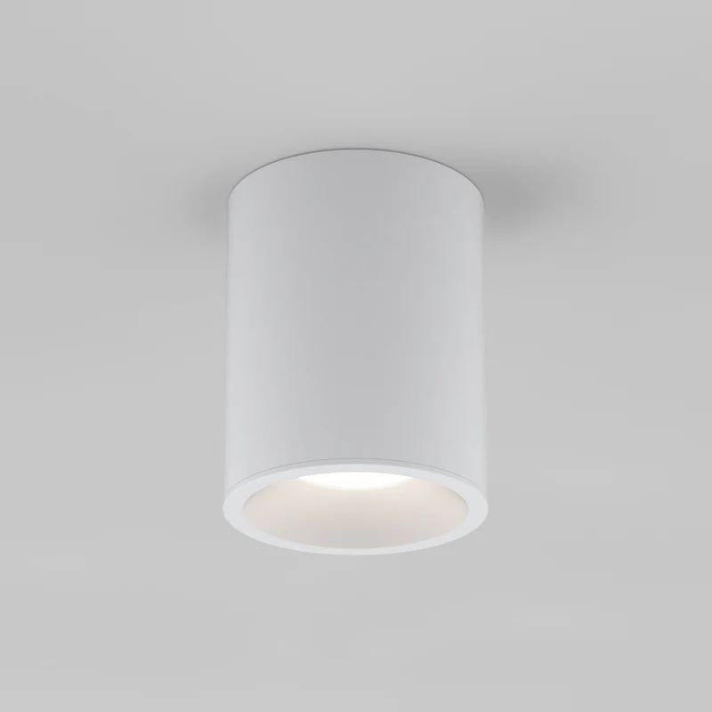 Astro Kos Round 100 LED Outdoor Downlight (Textured White)