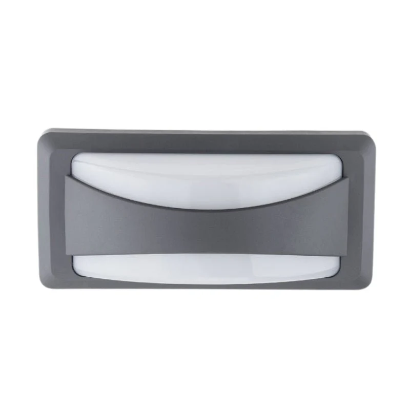 Applique Murale LED Rectangulaire 12W IP65 Gris