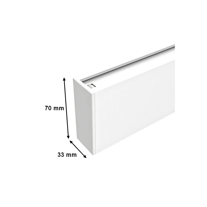 Réglette Suspendue LED 120cm 35W BLANC