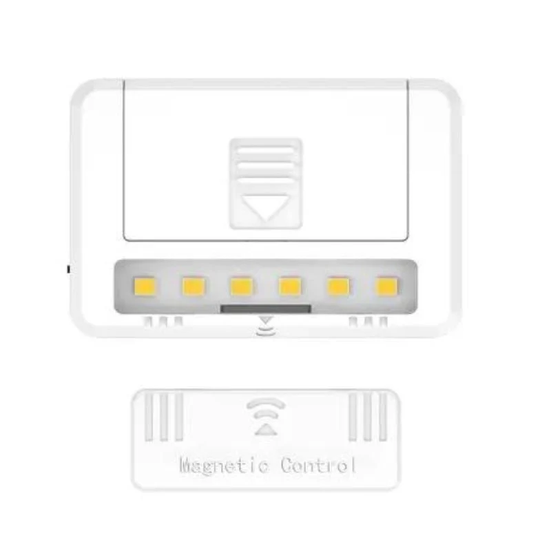 Lampe d'armoire LED à Pile avec Commande Magnétique 0,5W (Lot de 2)