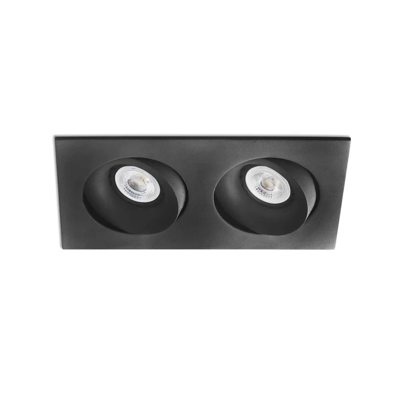 Spot encastrable orientable ARGON-2 noir