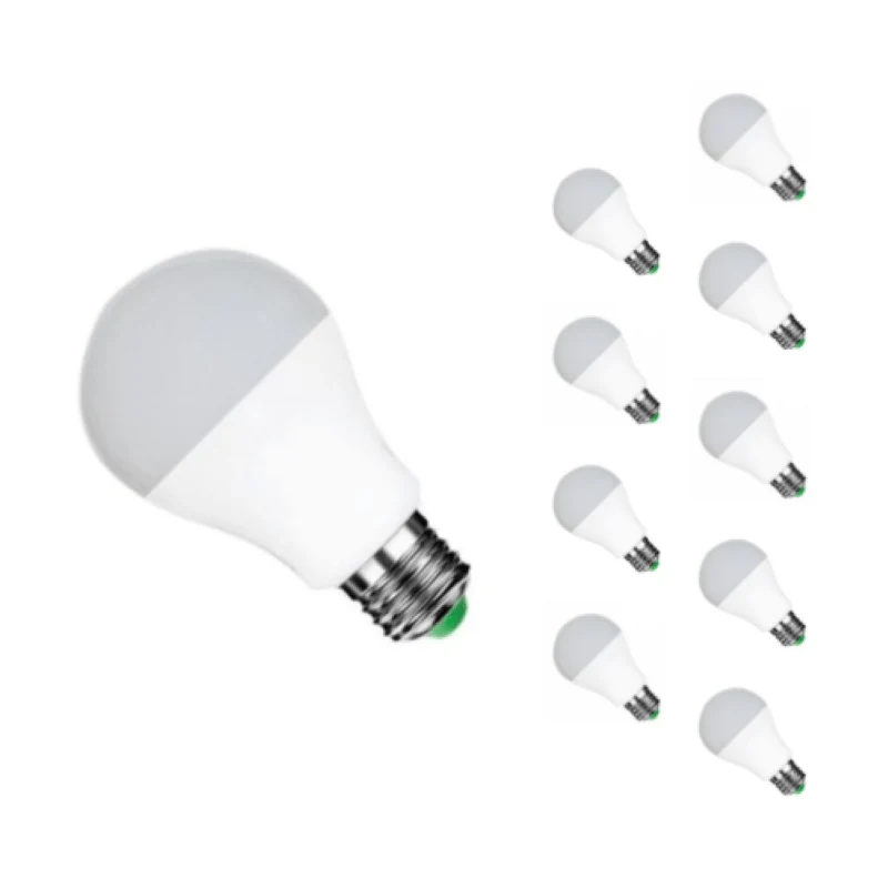 Ampoule LED E27 12W 220V A60 180° - Pack de 10