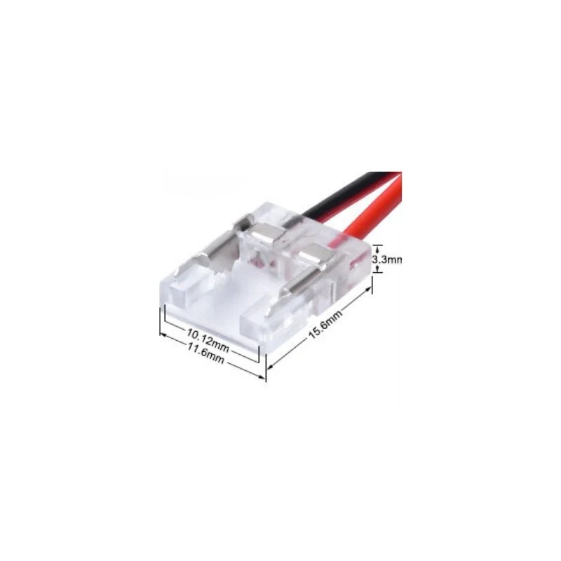 Connecteur avec Fil pour Ruban LED COB 10mm