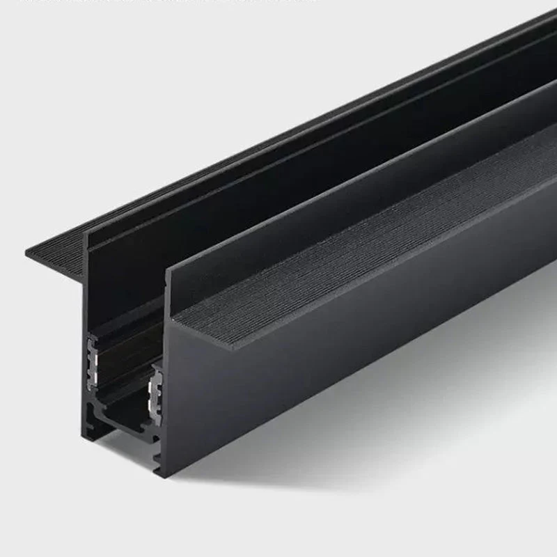 Spot LED sur Rail Magnétique Rectangulaire 48V 5W Orientable NOIR