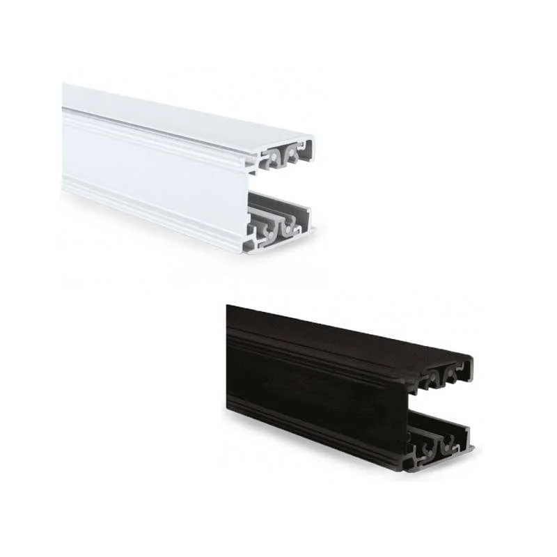 Rail pour spot LED 3 allumages noir ou blanc