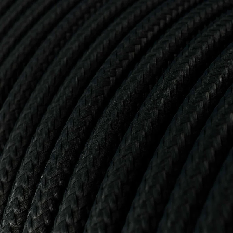 Creative Cables Round Textile Cable 2x0.75 mm² Silk Effect - per metre