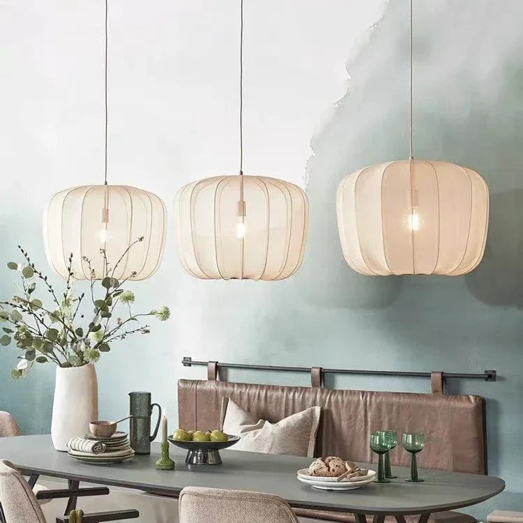 Lampe Nordique en Tissu