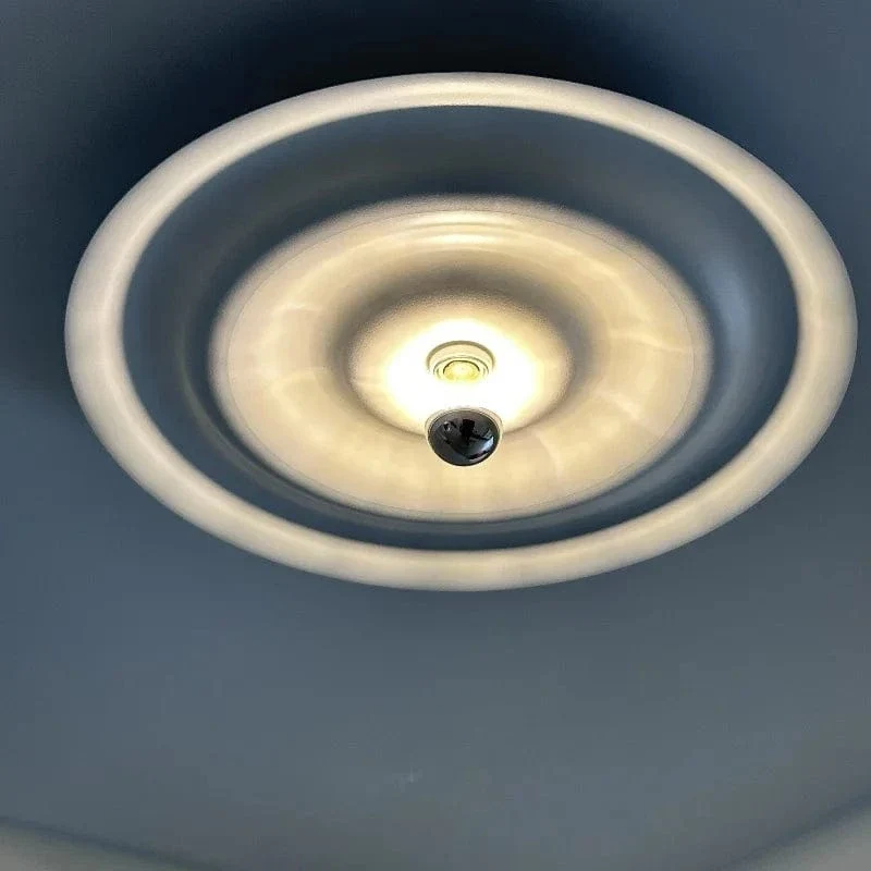 Nordic modern circular wall lamp background wall staircase corridor entrance designer water ripple decorative lighting fixture
