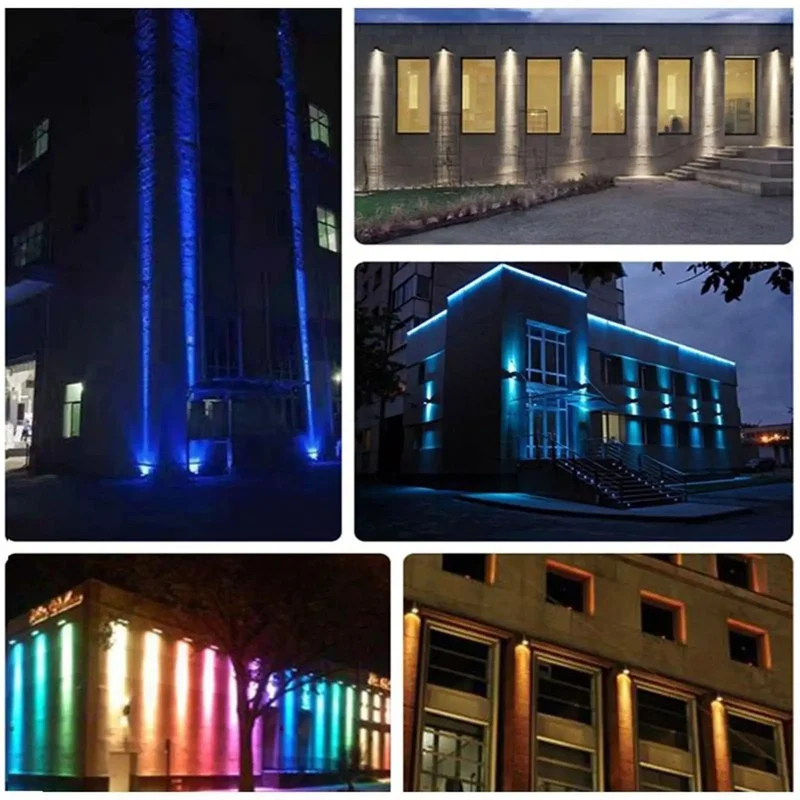 Heavy Duty Long Throw Led Floodlight Kick Butt Weatherproof Outdoor Wall Spotlight IP66 Certified Aircraft Aluminum Yard Security Lamps High Output Beam Fully Illuminates Your Patch