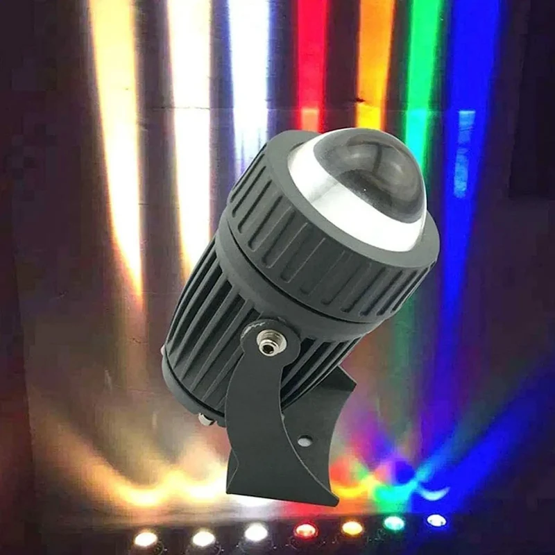 Heavy Duty Long Throw Led Floodlight Kick Butt Weatherproof Outdoor Wall Spotlight IP66 Certified Aircraft Aluminum Yard Security Lamps High Output Beam Fully Illuminates Your Patch