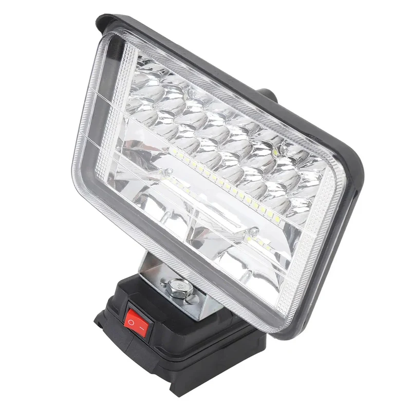 Heavy Duty Cordless LED Flood Light With USB Power Ports And Bad Boy 50 Watt Shop Lamp Bringing Knockout 5400 Lumen Glow And No Sweat Setup For Your Next Garage Build Or Job Site