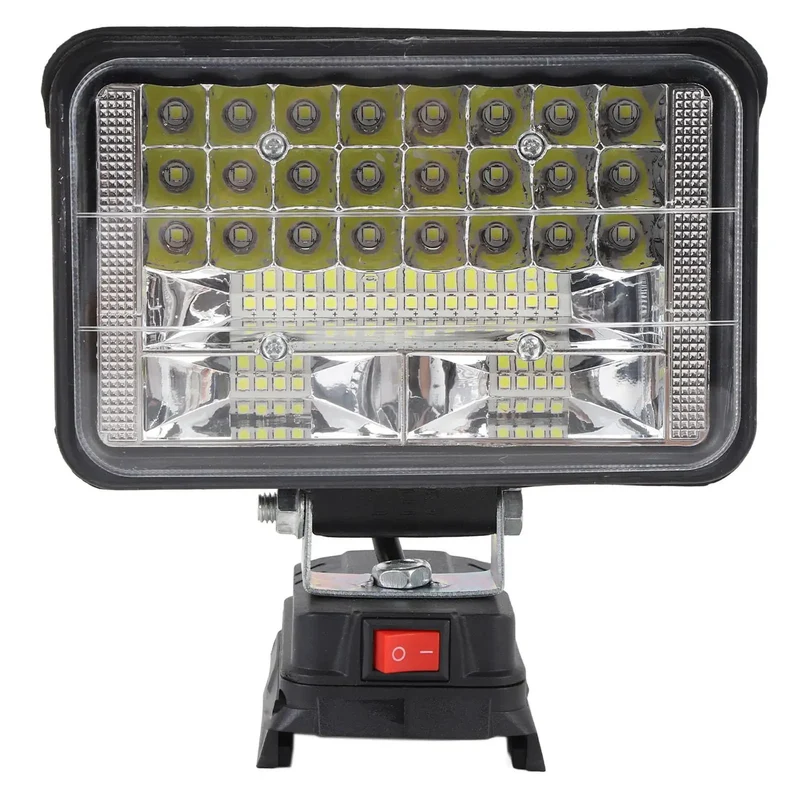Heavy Duty Cordless LED Flood Light With USB Power Ports And Bad Boy 50 Watt Shop Lamp Bringing Knockout 5400 Lumen Glow And No Sweat Setup For Your Next Garage Build Or Job Site