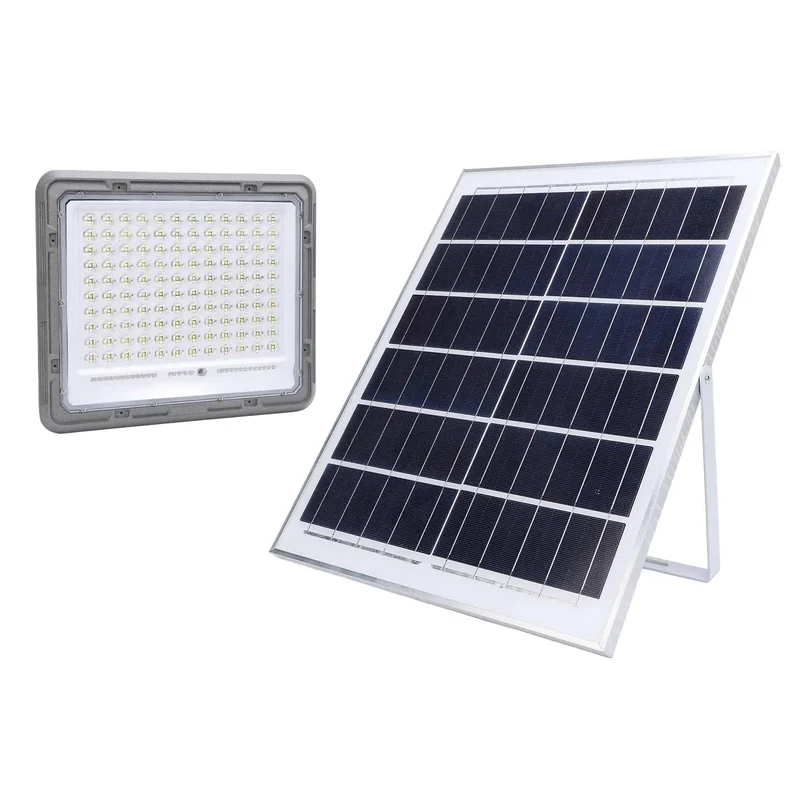 Rock Hard Solar Flood Light With Super Bright Led Arrays Delivering Four Hundred Watt Equivalent Glow For Killer Yard Security Illumination At Your Driveway Patio Or Fence Line Guaranteeing Roughly Thirty Hours Round The Clock Run Time Every Single Night