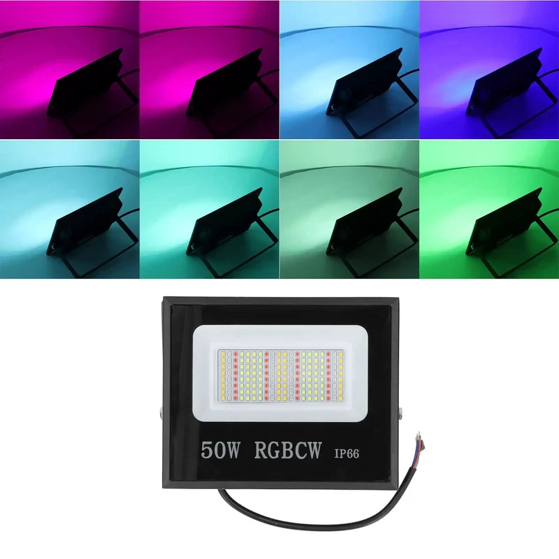 Rock Solid Smart LED Flood Light With App Control And Hella Durable IP66 Weatherproof Build For Outdoor Garden Yard Patio Security Lighting Heavy Duty Bright Glow All Season Reliable Performance
