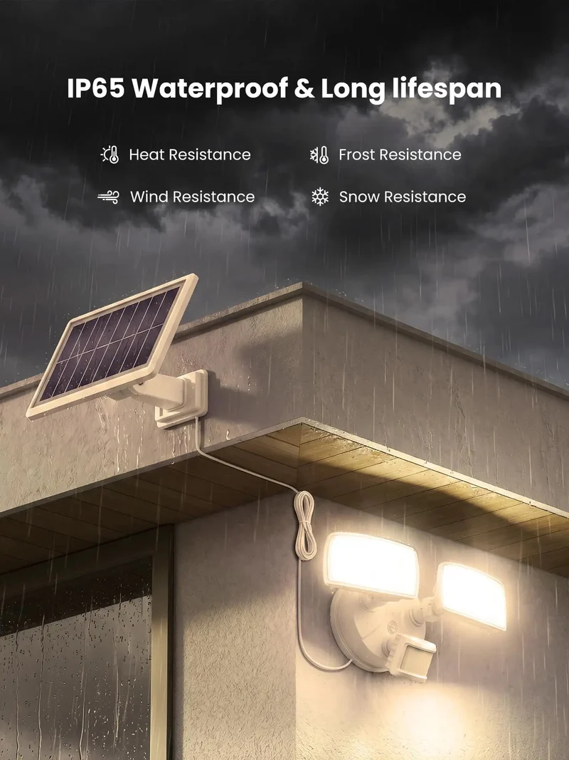 Real Deal 36W Solar LED Security Floodlights Sporting Crisp PIR Motion Sensor For Yard And Driveway Totally Cordless Weather Hardened Setup Cuts Your Monthly Utility Bill