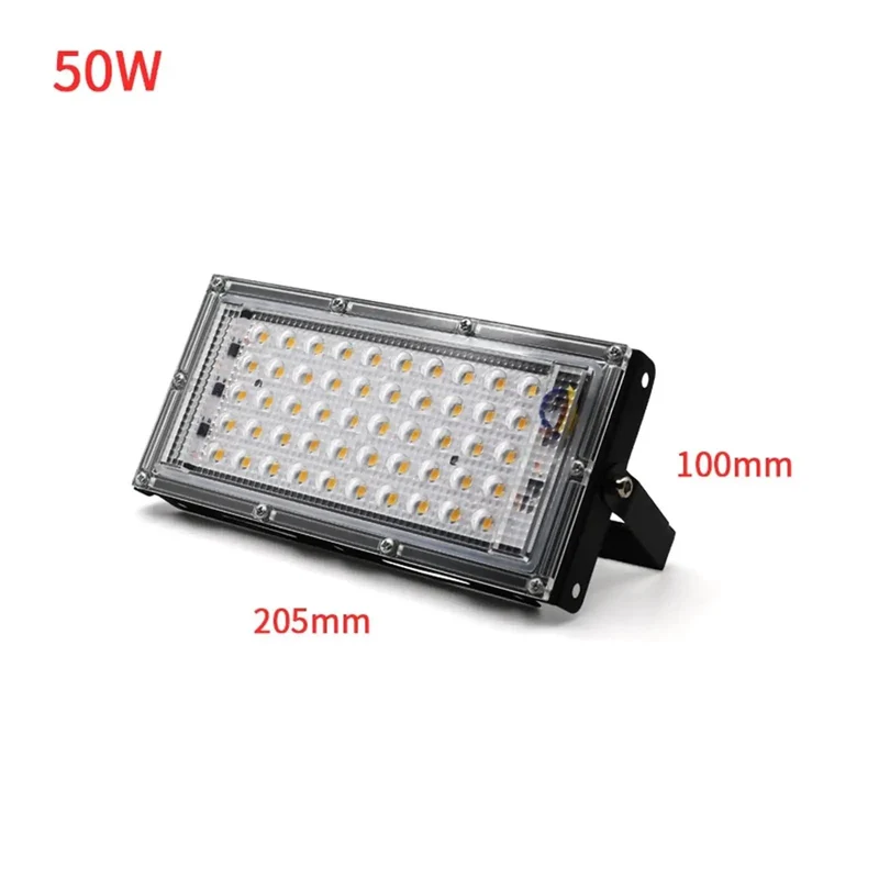 Hella Bright LED Flood Light 50W 100W And 150W Options Provide Rock Solid IP65 Waterproof Outdoor Spotlight Featuring Tough Aluminum Build For Courtyard Garden Storage Shed Cool White