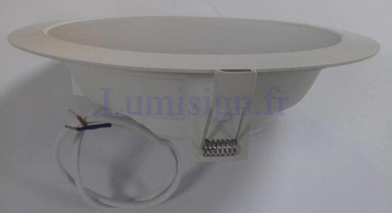Spot encastrable LED COB 28W éclairage chaud