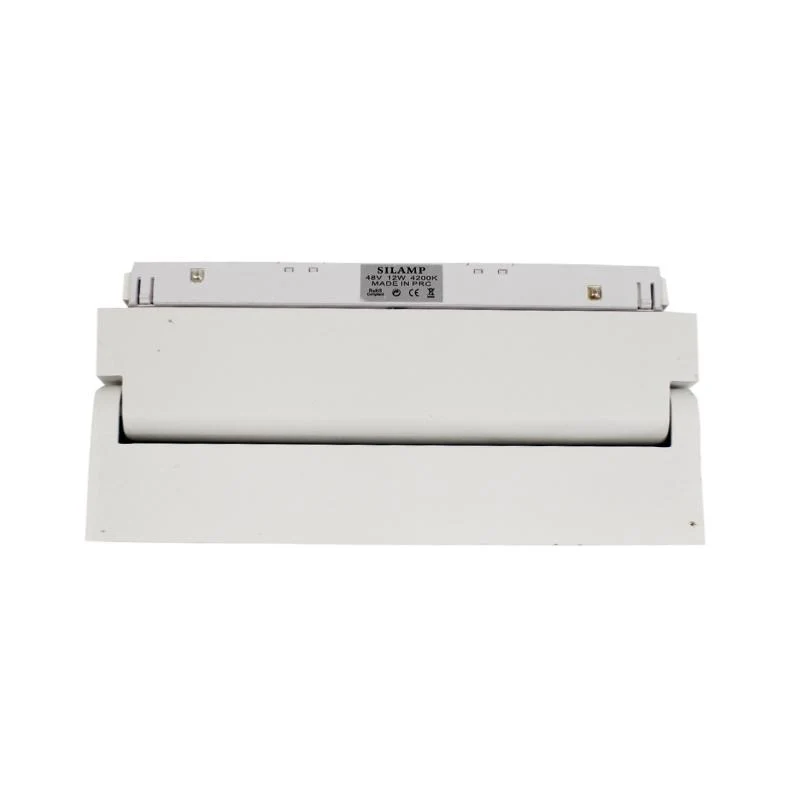 Projecteur LED sur Rail Magnétique 48V DC 12W BLANC Orientable