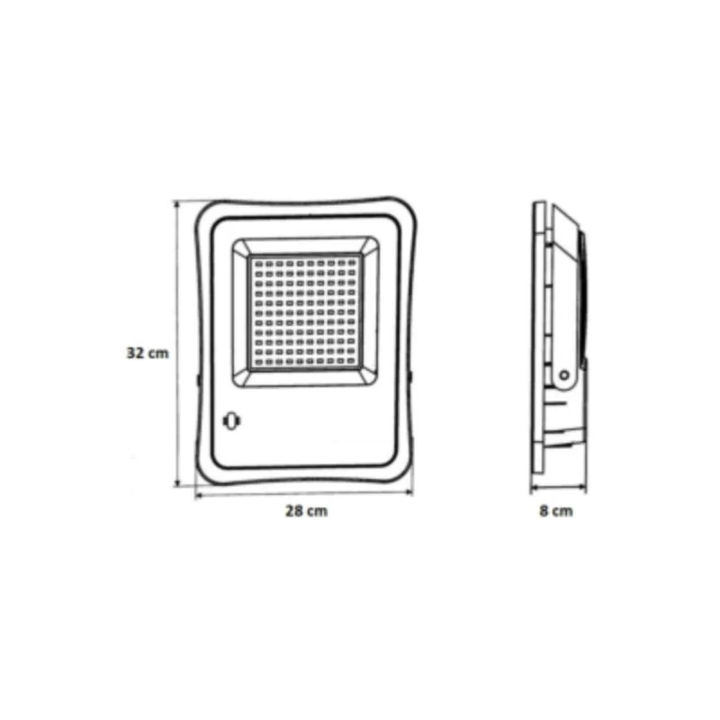 Projecteur Solaire LED 30W IP65 (Panneau Solaire + Télécommande Inclus)