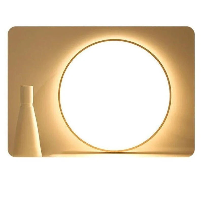 Plafonnier LED 24W Bois Chêne 38cm