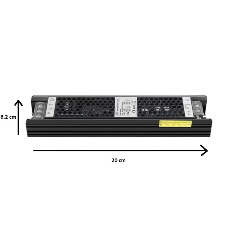 Transformateur Dimmable Slim 220V 24V 150W 6.25A