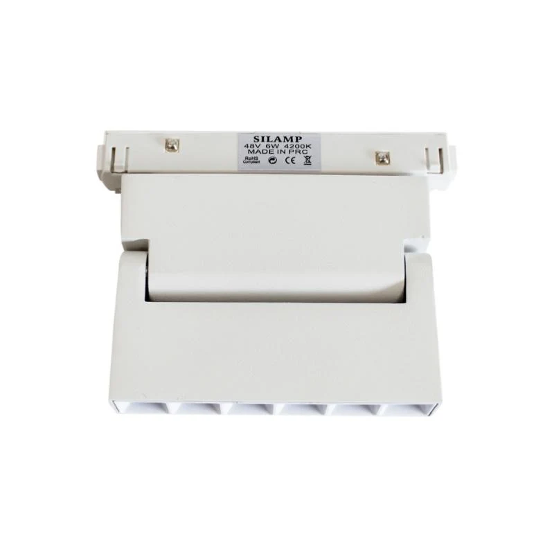 Projecteur LED sur Rail Magnétique 48V DC 6W BLANC Orientable