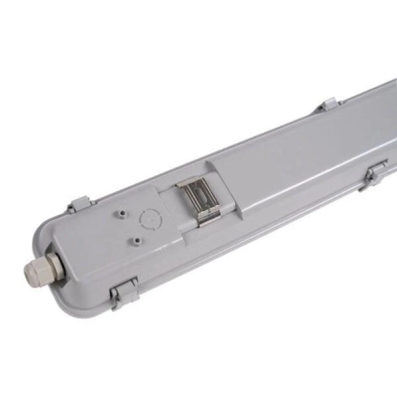 Pack de 8 - Réglette étanche double pour Tube LED T8 120cm IP65 (Boitier vide)