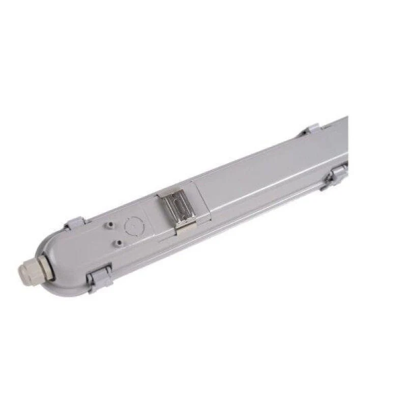 Pack de 10 - Réglette étanche pour Tube LED T8 60cm IP65 (Boitier vide)