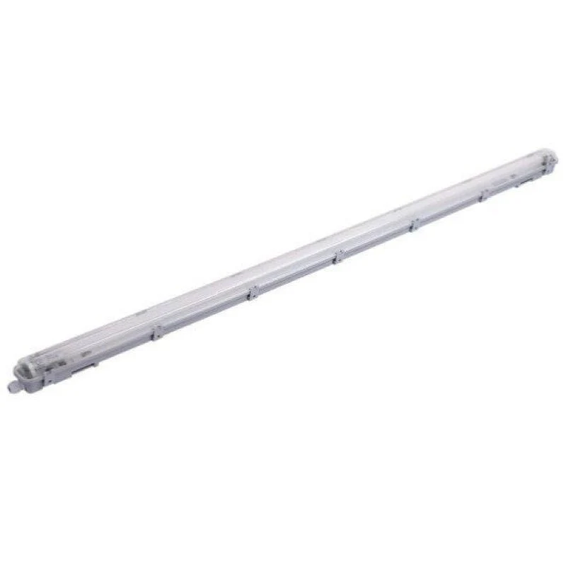 Pack de 12 - Kit de Réglette LED étanche + 1 Tube Néon LED 150cm T8 22W