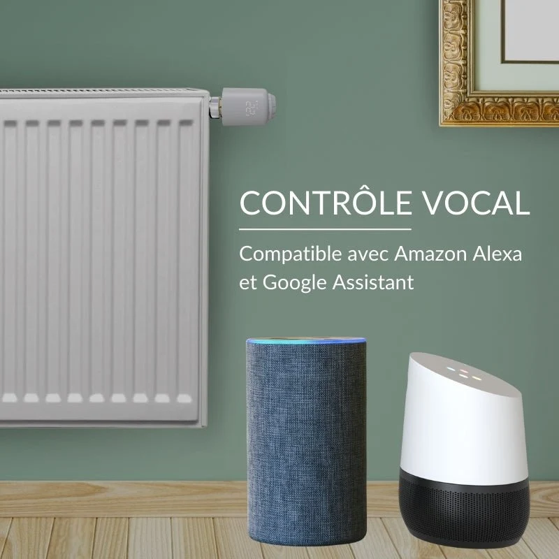 Tête Thermostatique Connectée ZigBee Universelle