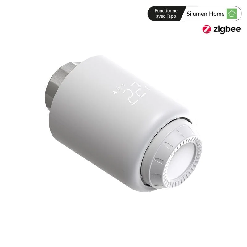 Tête Thermostatique Connectée ZigBee Universelle