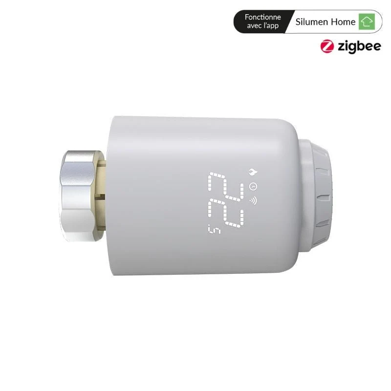 Tête Thermostatique Connectée ZigBee Universelle