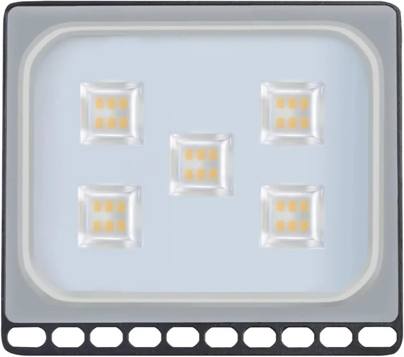 Badass 100W LED Flood Light With Tough As Nails Waterproof Shell For Ultimate Outdoor Security On Yards Garages And Sidewalks Delivers Insane Warm Glow Saves Money On Energy Bills Brings Home 8000 Lumens Of Crisp Reliable Illumination Always