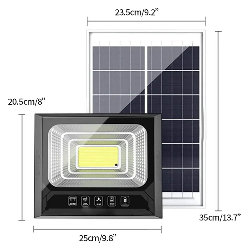 Heavy Duty Solar Led Floodlight With Remote Dusk To Dawn Sensor Built Like A Tank Ip67 Weatherproof Outdoor Security Lighting Darn Bright Yard And Driveway Setup Zero Headache Upgrade