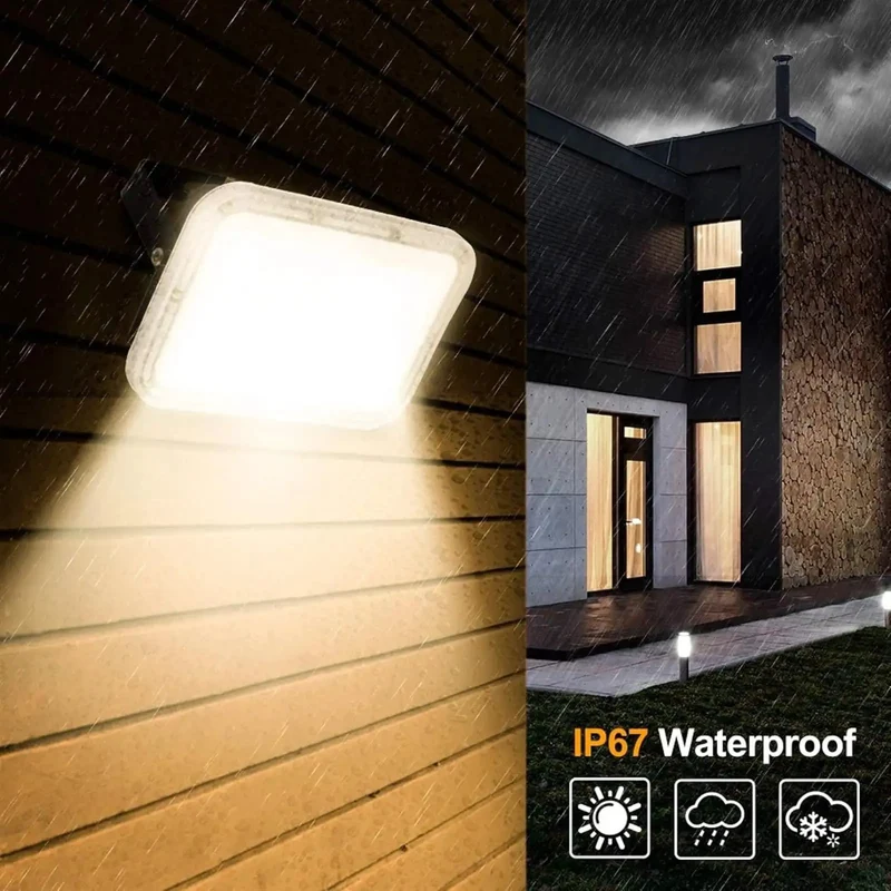 Heavy Duty LED Flood Lights Outdoor 30W IP67 Waterproof Garden Security Yard Lighting Tough As Nails Weatherproof Drop Dead Bright For Backyards And Driveways