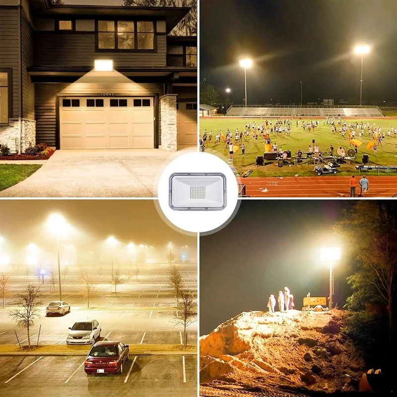 Heavy Duty LED Flood Lights Outdoor 30W IP67 Waterproof Garden Security Yard Lighting Tough As Nails Weatherproof Drop Dead Bright For Backyards And Driveways