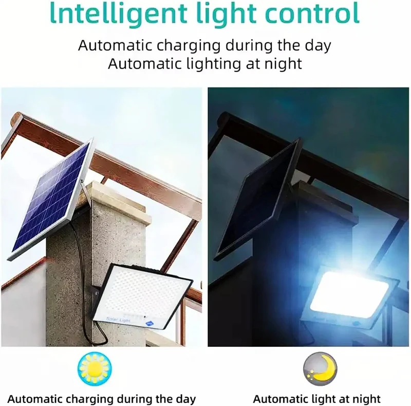 Top Tier Solar Street Light For Yard And Driveway, Outdoor LED Security Flood Light With Motion Sensor And Remote Control, Insane Brightness, IP65 Waterproof Shell, Rock Solid Aluminum Build, Rain Ready Setup For Peaceful Nights.
