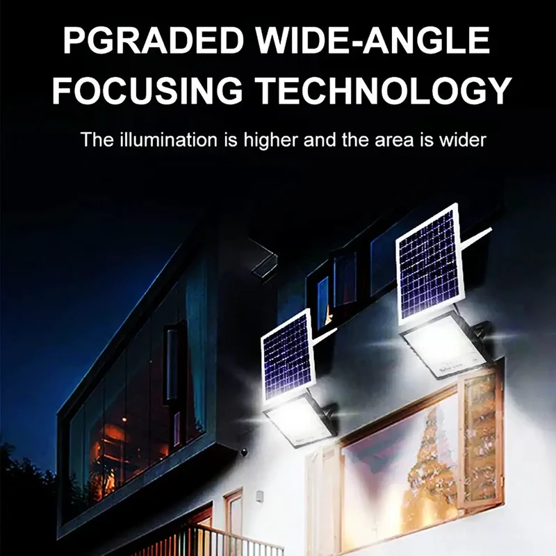 Top Tier Solar Street Light For Yard And Driveway, Outdoor LED Security Flood Light With Motion Sensor And Remote Control, Insane Brightness, IP65 Waterproof Shell, Rock Solid Aluminum Build, Rain Ready Setup For Peaceful Nights.