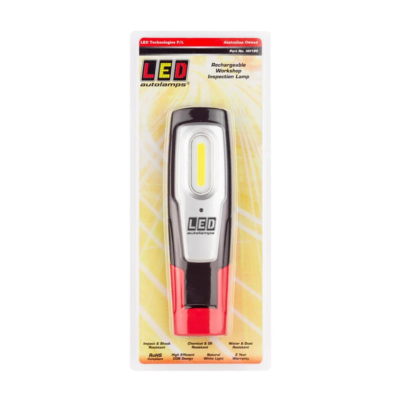 Lampe d'inspection d'atelier rechargeable USB