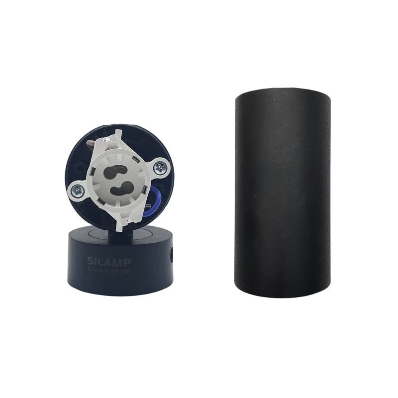 Spot LED en saillie Noir Orientable pour Ampoule GU10