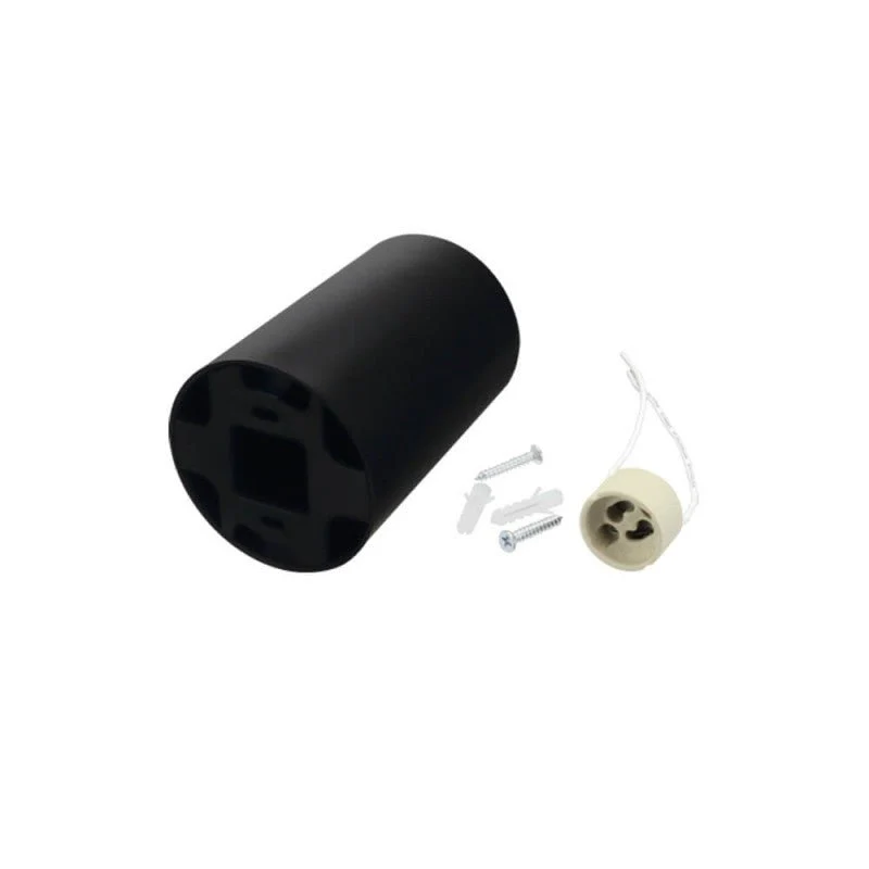 Spot en Saillie LED Noir pour Ampoule GU10