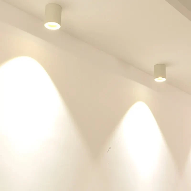 Spot en Saillie LED Blanc pour Ampoule GU10