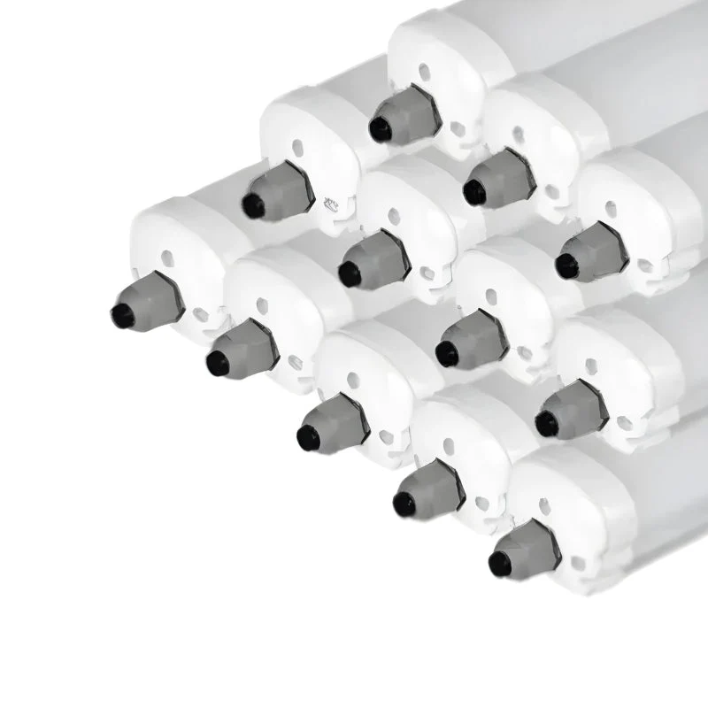 Réglette LED étanche 150cm 48W IP65 120lm/W Interconnectable - Pack de 12