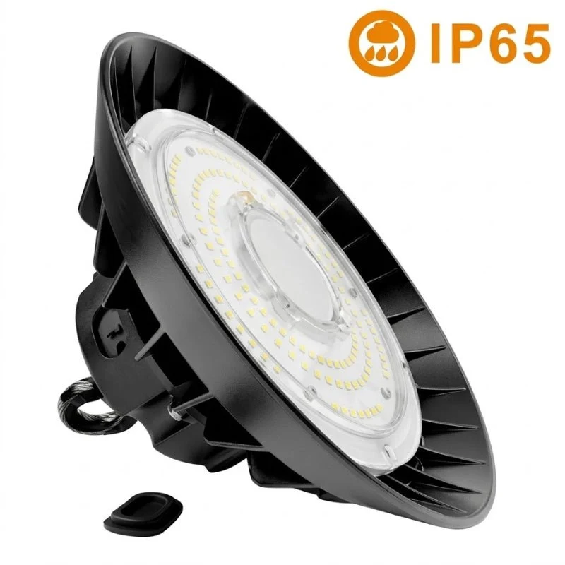 Cloche LED Industrielle 200W 120° NOIR - Pack de 5