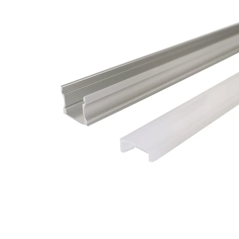 Profilé Aluminium 1m pour Ruban LED - Couvercle Opaque